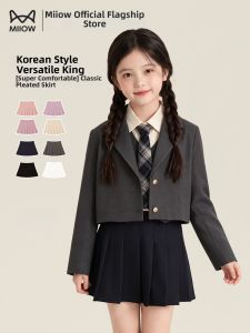 MiiOW | Girls A-line Skirt Pleated Skirt