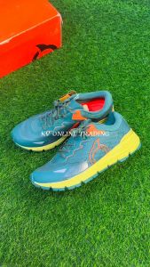 ORTUSEIGHT SIERRA FOREST GREEN ORTRANGE RUNNING SHOES