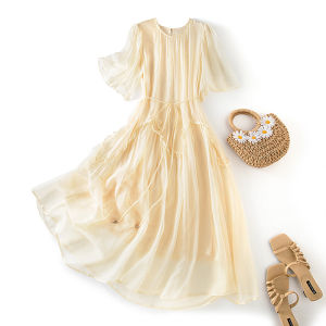 XMO | Elegant Anti-aging Silk Dress