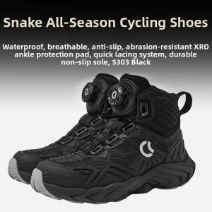 cc protectors | Waterproof Warm Anti-Slip Motorcycle Shoes For Men Winter