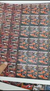 VIRAL stiker bus basuri isi 72 stiker [ saturn garfield jupiter queen maher conan batosai tuan muda kids panda ] banyak pilihan model desain