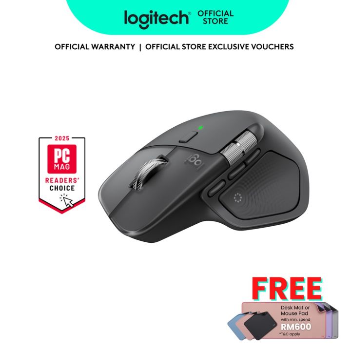 Logitech MX Master 3S Wireless Performance Mouse with Ultra-fast