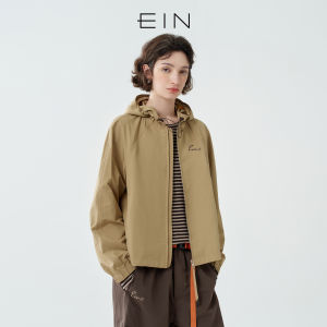 EIN Pure Outdoor Functional Short Jacket Casual Hooded Zipper Womens Autumn 2025 New Style Early Autumn Light Sportswear