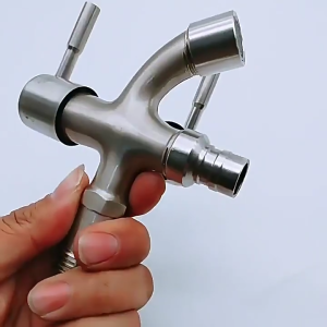 Keran Cabang Shower 2 Way Terlaris - Bahan Stainless 304 Berkualitas Tinggi Anti Bocor & Tahan Lama