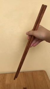 Đũa Nấu Ăn Gỗ Dừa Già Tự Nhiên HAHANCO [CTL727] 01 Đôi 39cm