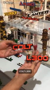 EMBLEM MOBIL COLT L300 VARIASI MITSUBISHI DENGAN HURUF TIMBUL 3D BAHAN FIBERGLASS