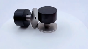 Stainless Steel Karet Stopper / Door Stopper Self-Adhesive / Penahan Pintu Non Punch