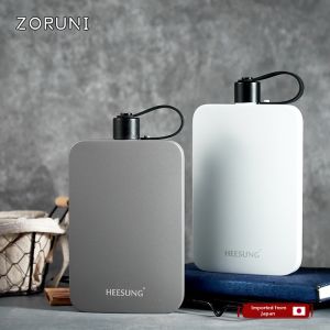 CHUANQIMINGMEI | Stainless Steel Flat Flask 500ml