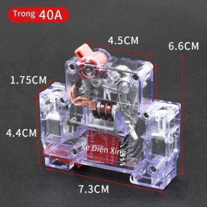 Attomat 40A 63A 150A át xe đạp điệncầu dao tự động dụng cho xe điện 48v-72v xmen.133s.cap A.vaspa.phụ tùng phụ kiện xe điện