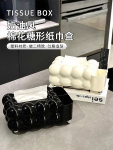 Luxury Living Room Tissue Box Holder Desktop Tea Table Decoration Storage Creative Display High End Paper Towel Box