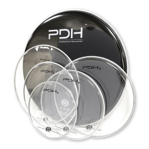 PDH Drum Kit Drumheads Resilient Tuning Simple Bottom Drum Head Resonance Skin Small Military Drum Head Durable Music Instrument