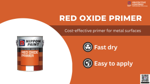 Nippon Economy Undercoat 5L / RED OXIDE PRIMER 5L *