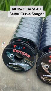 CURVE SANGAR Senar Micro Termurah Warna Hijau & Bening panjang 50m