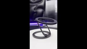 Foldable Double Sided Magnetic Phone Holder For  Gym Treadmill Universal Folding Car Holder Magnetic Smartphone Stand