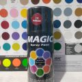 Magic Spray Paint Cat Pilox Pilok Magic Ready Berbagai Warna Merah Maron Merah Hati 138 Candy Tone Red Merah Candi MC 10 Metalic Red Merah Metalik 190 Signal Red Merah Cabe 123 300cc Cat Semprot Serbaguna Magic Hijau Metalik Ukuran Besar 300 cc. 