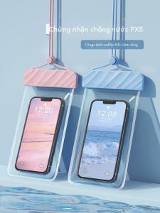 Túi Chống Thấm Nước Điện Thoại Di Động Có Thể Chạm Màn Hình Chuyên Dụng Cho Bơi Lội Túi Chống Thấm Nước Cho Lặn Và Chụp Ảnh Dưới Nước