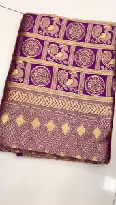 [Pre Order] 1 Minute Ready To Wear / Normal SOFT LICHI SILK Saree ~ Delivery Lead Time : 10 days