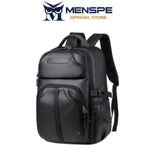 MENSPE Fashion Backpack Waterproof Film Backpack Travel Backpack Business Laptop Backpack Large Capacity Casual Backpack Student Backpack Multifunctional Backpack Suitable For 15.6-inch Laptop