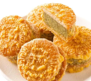 Bean paste cake Chestnut Cake Traditional Dim sum 500g 1000g     绿豆糕