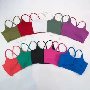 Áo Bra Dây Lưng Mảnh Thể Thao Màu Đen - Chuyên Tập Gym Yoga Aerobic