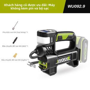 Worx | Bơm Hơi Điện Đa Năng Di Động
