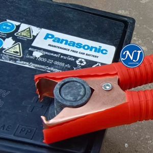 ปากคีบแบต 90 มิล 100 amp คลิปปากจระเข้ ตัวหนีบ ปากจระเข้ คลิปหนีบ ที่คีบแบตเตอรี่ หัวคีบแบต