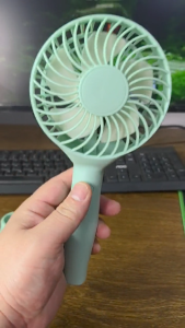 Portable Mini Fan Personal Handheld Fan with 3 Speeds USB Rechargeable for Travel/Lash/MakeupOutdoor