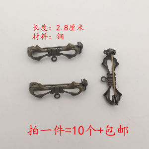 Stainless Steel Handmade Safety Pins Non-Rusting Lock Head Simple Needle Turning Head Brooch Pin Badge Chest Flower Accessories