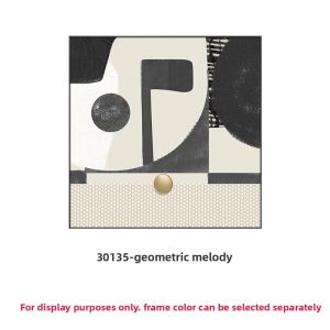 YASISHA | Modern Abstract Geometric Square Wall Art for Living Room