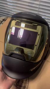 SAFEUP Professional Large View Welding Helmet 1111 for TIG MIG MAG MMA True Color Auto Darkening Welding Hood Cap Mask Welder