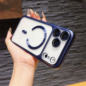 Ốp Điện Thoại Trong Suốt Tương Thích MagSafe Cho iPhone 17/16/18 Pro Max 15 PRO MAX - Vỏ Bảo Vệ Mờ Chống Trầy Xước Chống Sốc Hỗ Trợ Sạc Không Dây