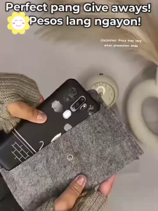 Multifunctional Fashion Felt Bag Felt Mobile Phone Bag Felt Mobile Phone Bag Change Purse