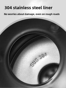 GIANXI | Car Insulated Water Bottle with Pressure System Large Capacity Stainless Steel Press-Down