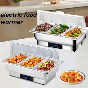Commercial 13L Multifunctional Stainless Steel Electric Food Warmer