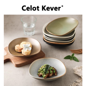 Creative Retro Dish for Desserts and Small Dishes