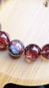 Premium Grade Devilish Fire Quartz Red Hematoid Bracelet