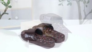 Foot Massage Acupuncture Slippers Acupoint Activation  Reflexology Spring Magnetic Therapy Relieve Foot Pain Meridians Arthritis
