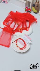 พร้อมส่งจากไทย ด้ายแดงนักษัตรประจำปีเกิด 12 นักษัตร  เสริมดวง เพิ่มพลังมงคล