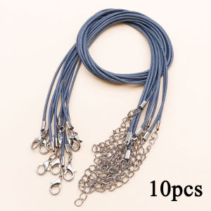 10pcs Wax rope and wax thread necklace leather rope necklace Pendant Jewelry Making DIY Charms for Jewelry Bracelets Necklace