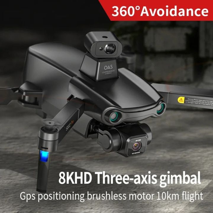 S802 Drone Professional 3axis Gimbal HD Dual Cameras Long Battery Life