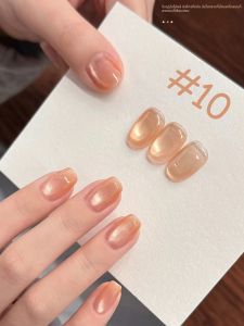 1-18pcs PSK Jiangnan Little Bistro เจลเล็บฤดูร้อนใหม่น้ําแข็งโปร่งใสน้ําเรืองแสงลูกปัดแก้วเล็บเล็บอุปกรณ์