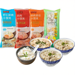SHENDACHENG | Pork Shrimp And Shepherds Purse Dumplings Frozen Quick Meal