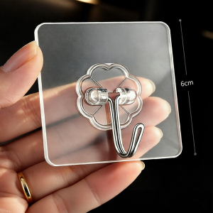 KEKESHANGJIA | Power Adhesive Weight-Bearing Transparent Seamless Hooks