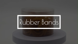 PrintYourStyle High Strength Elastic Silicone Rubber Band 50g