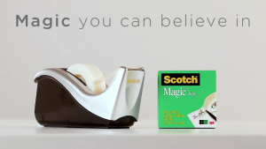 3M Scotch ®  Invisible Matte Magic ™ Tape 810  1/2  3/4 in x 36 yd / 12.7 mm x 32.9 m