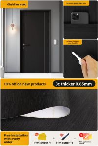 Falunaiga | Imported Thickened Wooden Grain Self-Adhesive Wallpaper