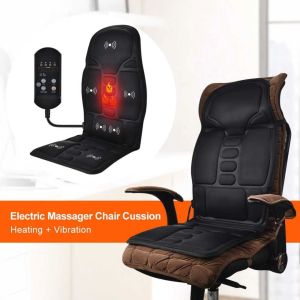 Kursi Pijat Pijet Elektrik Mobil Portabel Heating Full Body Massager