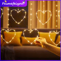 valentines day gift led light curtain decoration for window christmas tree diwali deepavali Valentine decoration fairy light strip led lights for bedroom moon star snowman bell angel deer flash lamp 8 work modes with 220V EU plug. 