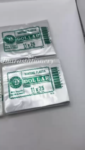 Plastik Dollar 11x25 100 pcs Ketebalan 0.1 / Kantong Plastik Sedang