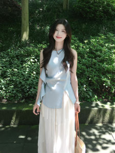 XUECAIQI | Gentle Korean Style Matching Outfit Two-Piece Set